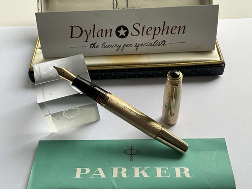 Parker vacumatic 9ct solid - parker,