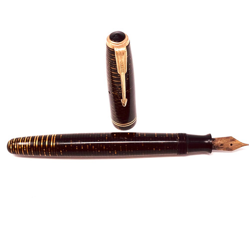 Parker vacumatic brown pearl - parker,