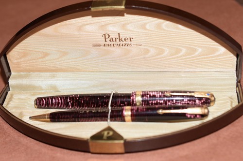 Parker vacumatic burgundy - parker,